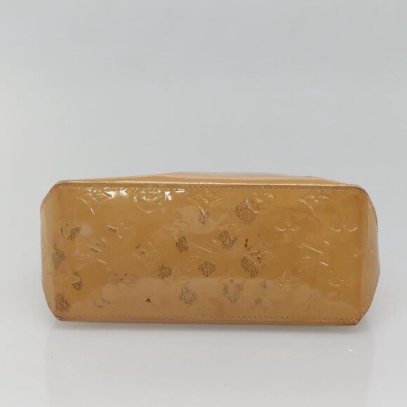 LOUIS VUITTON Monogram Vernis Reade PM Hand Bag Noisette M91334 LV Auth 134756 - Picture 6 of 16
